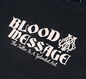 BLLT-1060 BLACK | a |  BLOOD MESSAGE | TVc