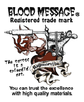BLOOD MESSAGE