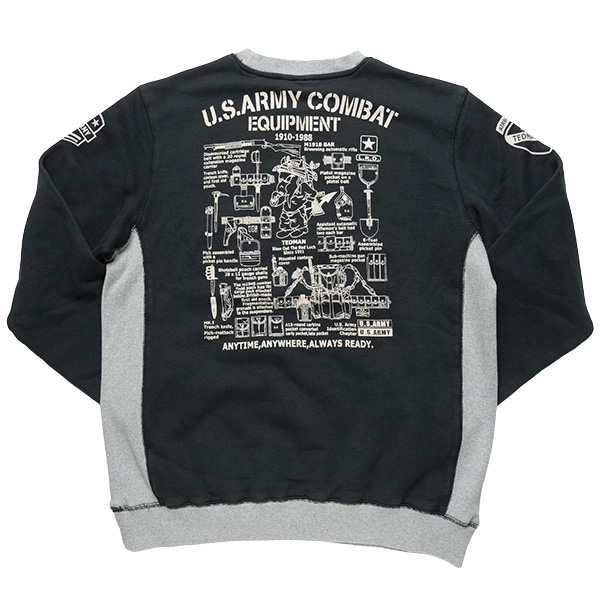 BLACK/ASH �o�b�N�v�����g | TDSW-1090 | TEDMAN